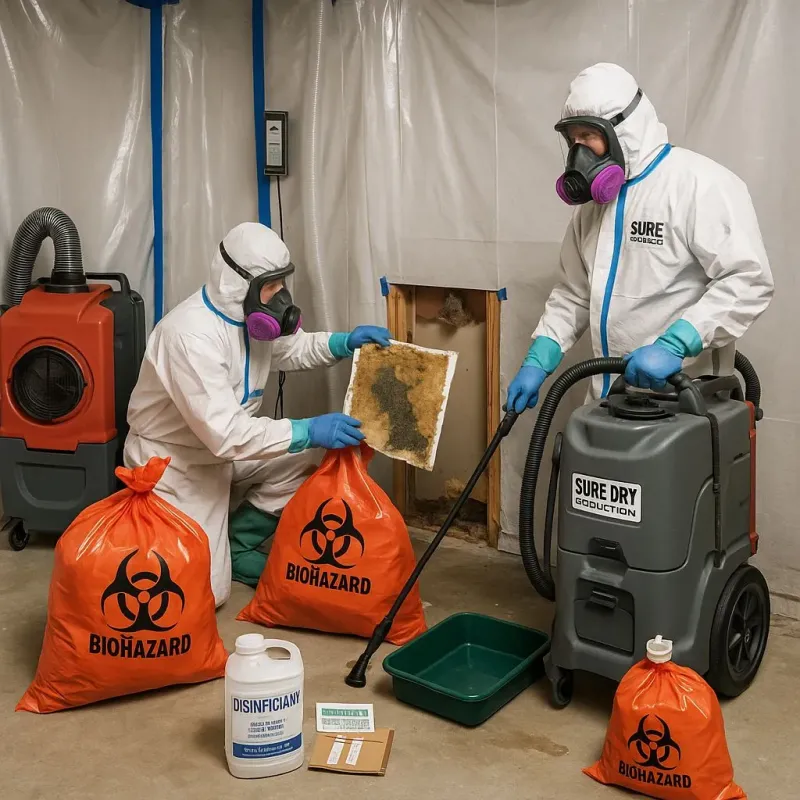 Contaminated Water Handling Protocols process in Downers Grove, IL