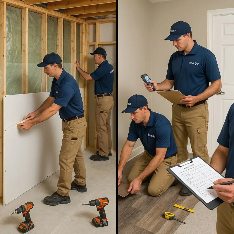 Repairs and Reconstruction process in Downers Grove, IL